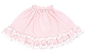 Preppy Frill Tiered Skirt (Pink), Azone, Accessories, 1/6, 4580116043383